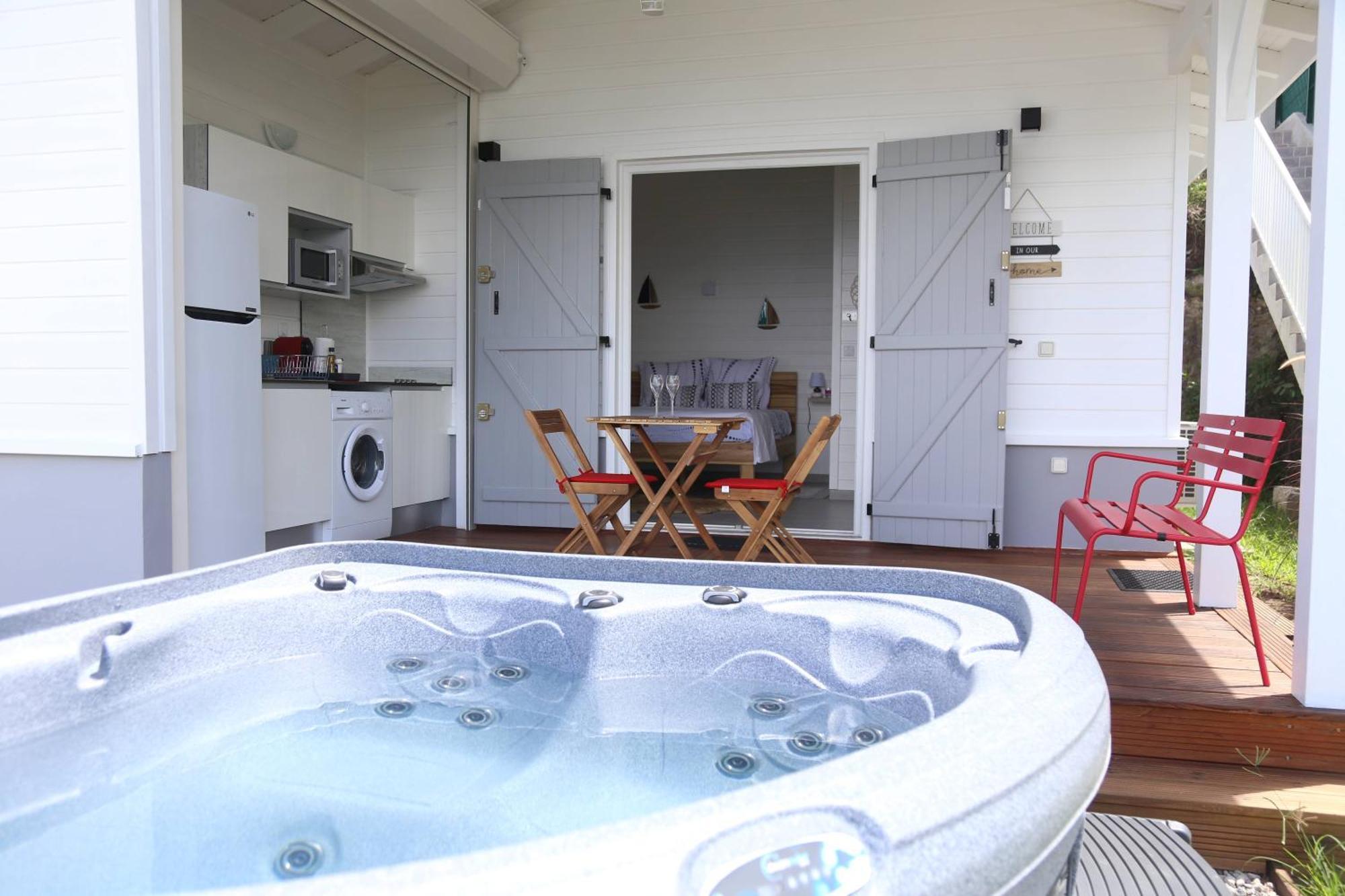 Bungalow Palbea Superieur Avec Spa Et Vue Mer Шельшер Экстерьер фото
